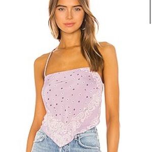 Revolve (Lovers and Friends) Bandana Top with Tags